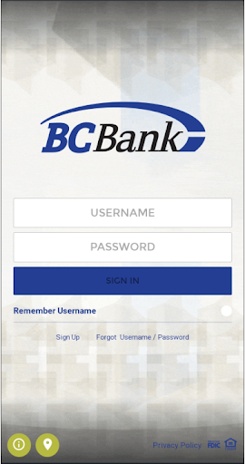 Android application BCBMobile screenshort