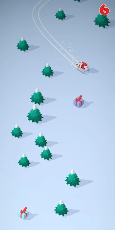 Santa Sled Race - Screenshot 1
