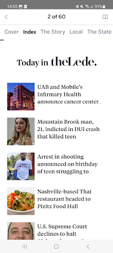 The Birmingham News Screen 3