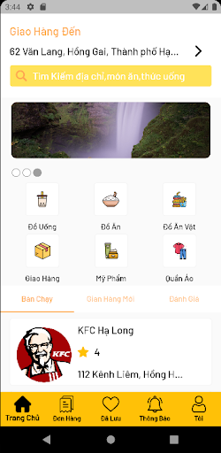 Android application Hạ Long Shopping screenshort