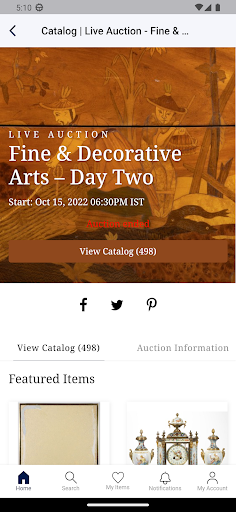 Jeffrey S. Evans Auctions Screen 3