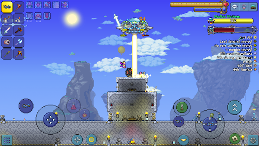 Guide for Terraria APK + Mod for Android.