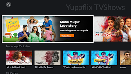screenshot of YuppTV for AndroidTV - LiveTV,
