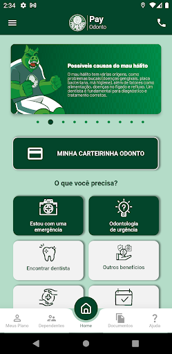 Palmeiras Pay Odonto Screen 2