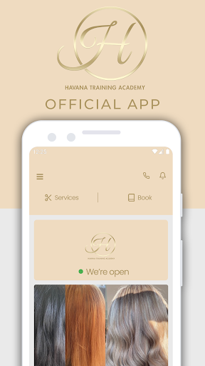 Android application Havana Hair screenshort