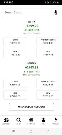Nirantar Wealth Management Screen 2