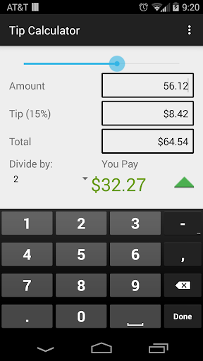 Tip Calculator Screen 3