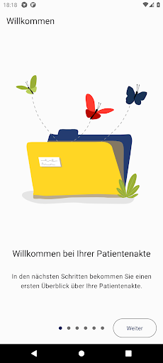 Android application Koenig & Bauer BKK ePA screenshort