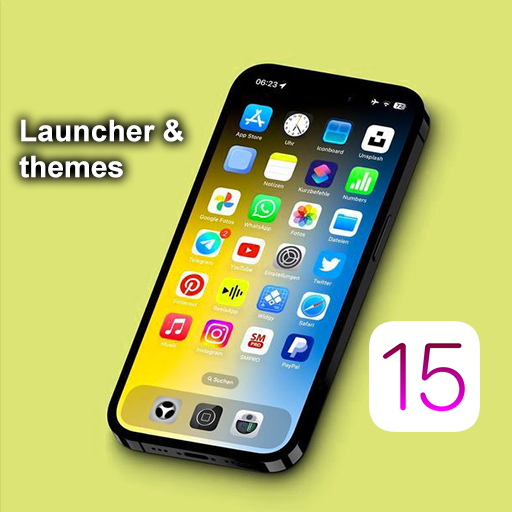 Launcher For iPhone 15 Theme logo