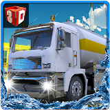 3D Water Truck Simulator icon