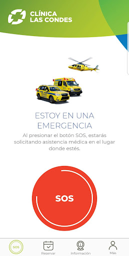 Android application CLC Móvil screenshort