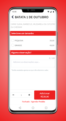 Oito Pizzaria Screen 2