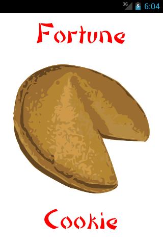 Android application Fortune Cookie screenshort