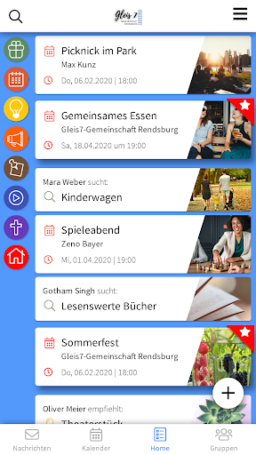 Android application Gleis7-Gemeinschaft Rendsburg screenshort
