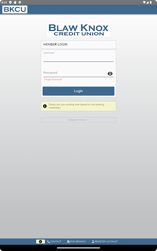 Blaw Knox CU MemberNet Screenshot 4 - AppWisp.com