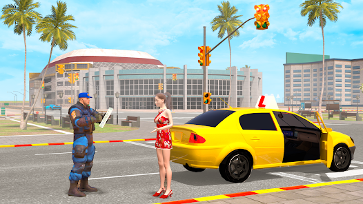 3D Car Driving School Car Game  screenshots 12
