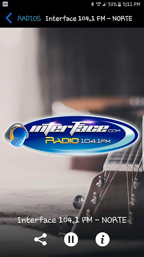 Radio Interface Screen 3
