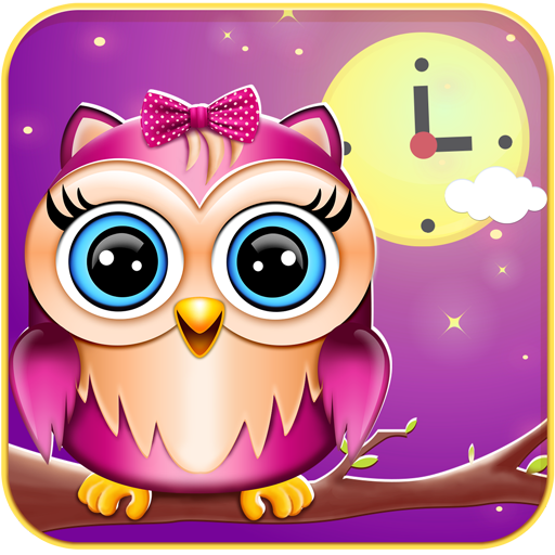 Cute Owl Alarm Clock App  Icon