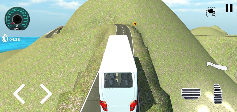 #4. Coach Bus Driving : Bus Simulator (Android) By: YN Games Studio