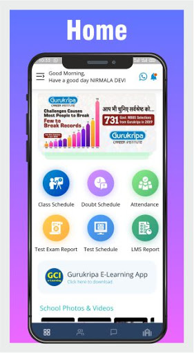Android application Gurukripa - Parent App screenshort