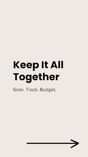 Android application Kepit: Scan Receipts & Budget screenshort