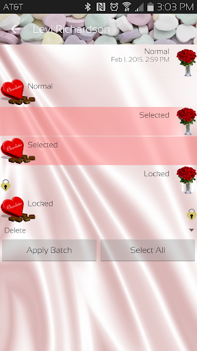 Valentines EvolveSMS Theme