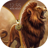 Lion Zipper Lock Screen icon
