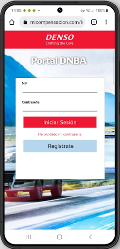 Android application PORTAL DNBA screenshort