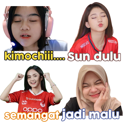 Stiker WA Cewek Cantik Seksi logo