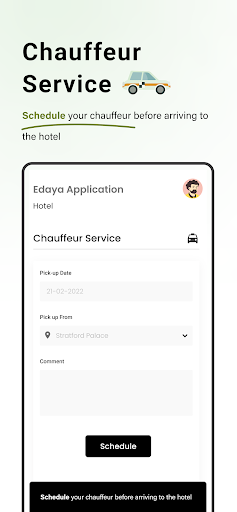 Edaya:CheckIn/out,Room Service Screen 2