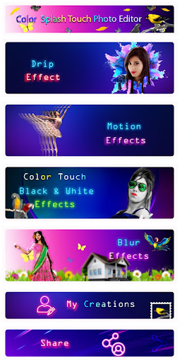 Color Touch Splash PhotoEditor