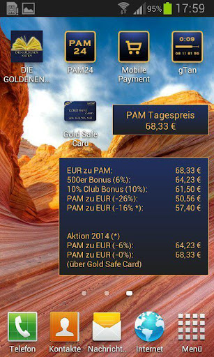 Gold Safe Card Screen 2