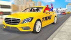 screenshot of Superhero Car Games Taxi Games