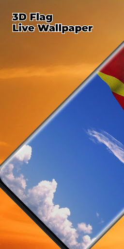 Android application Macedonia Flag Live Wallpaper screenshort