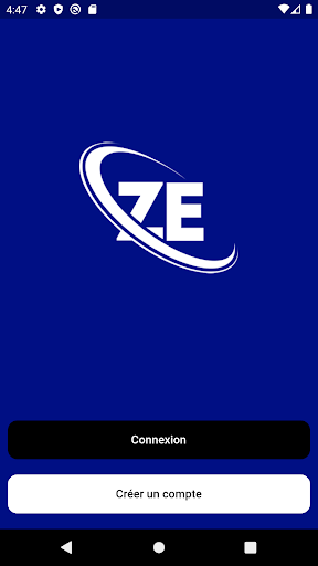 Android application ZEapp Client screenshort