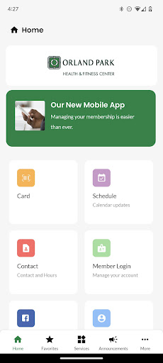 Android application URFitAP - Orland Park screenshort