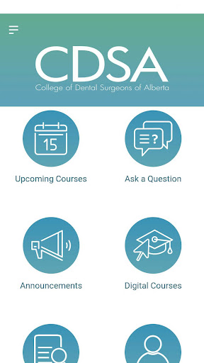 CDSA C.E. Portal Screen 2
