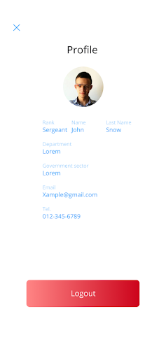 Android application Weather Section screenshort