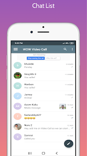 WOW Video Call Screenshot