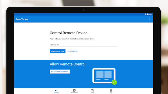 TeamViewer Remote Control Capture d'écran