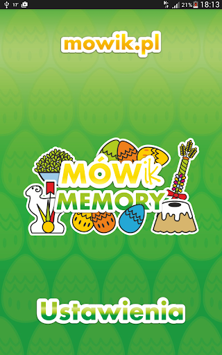 Android application MÓWikMemory Wielkanoc screenshort