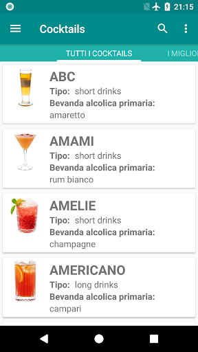 Anteprima dell'app