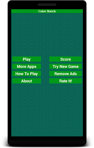 Android application Color Match screenshort