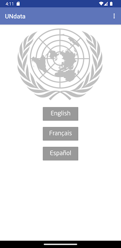 Screenshot of UNdata