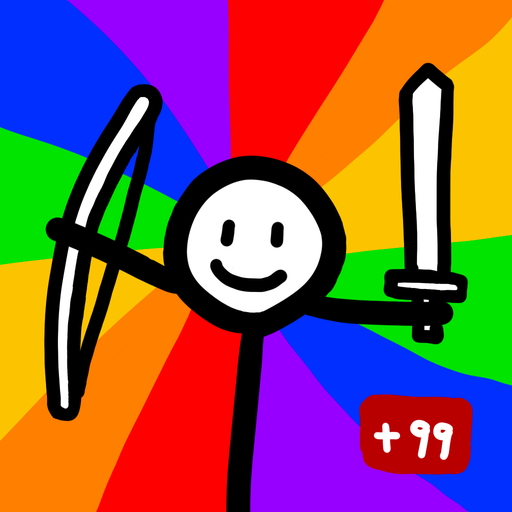 Merge Stickman : To The +99Lv. Logo