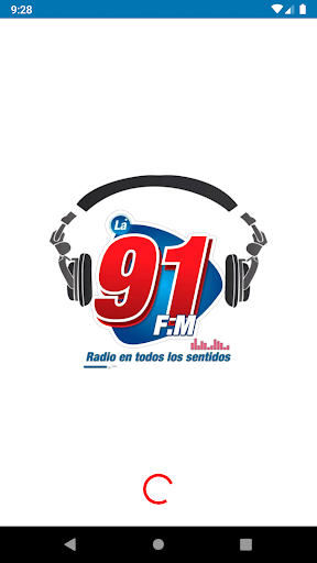 Android application La FM 91 screenshort