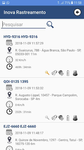 Inova Rastreamento Screen 3