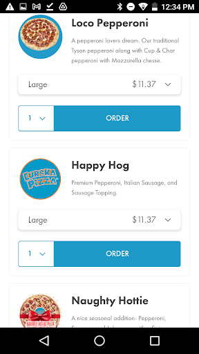 Eureka Pizza Screen 2