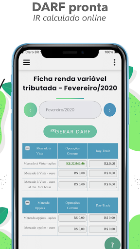 myProfit (versão web) Screen 3