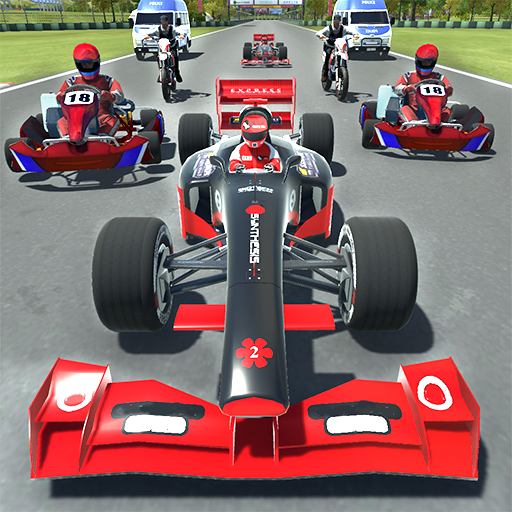 Kart vs Formula racing 2024 Logo